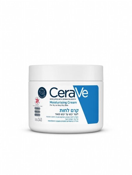 كريم سيرافي المرطب للبشرة الجافة إلى الجافة جدًا 340 جرام – CeraVe Moisturizing Cream 340g